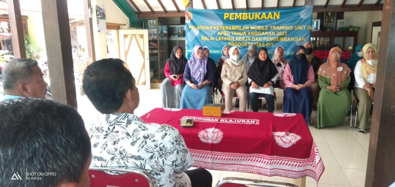PELATIHAN MOBILE TRAINING UNIT (MTU) TAHUN ANGGARAN 2023